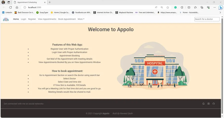 Apolo - Comprehensive appointment booking system