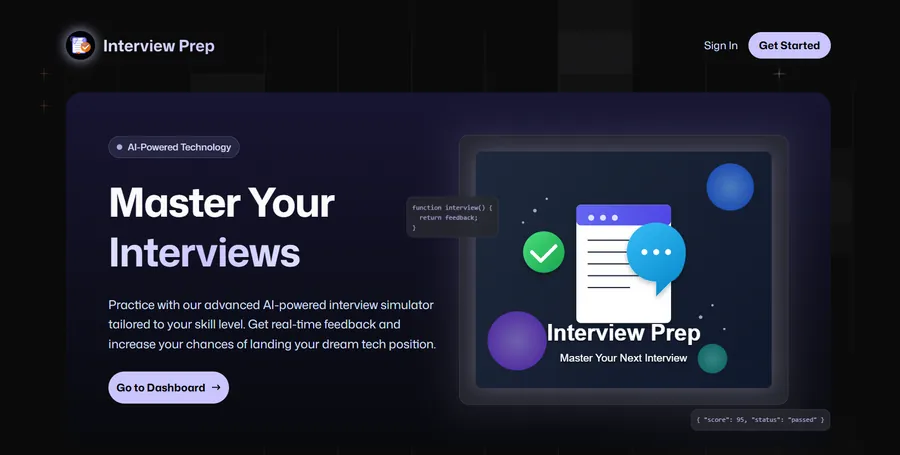 Interview Prep AI - AI-driven mock interview platform